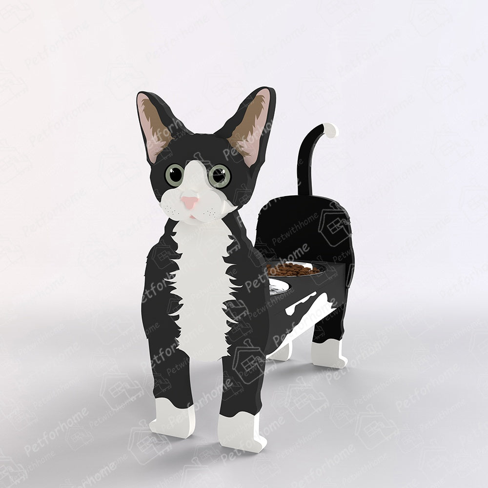 Deutsche Katze Futternapf Halter