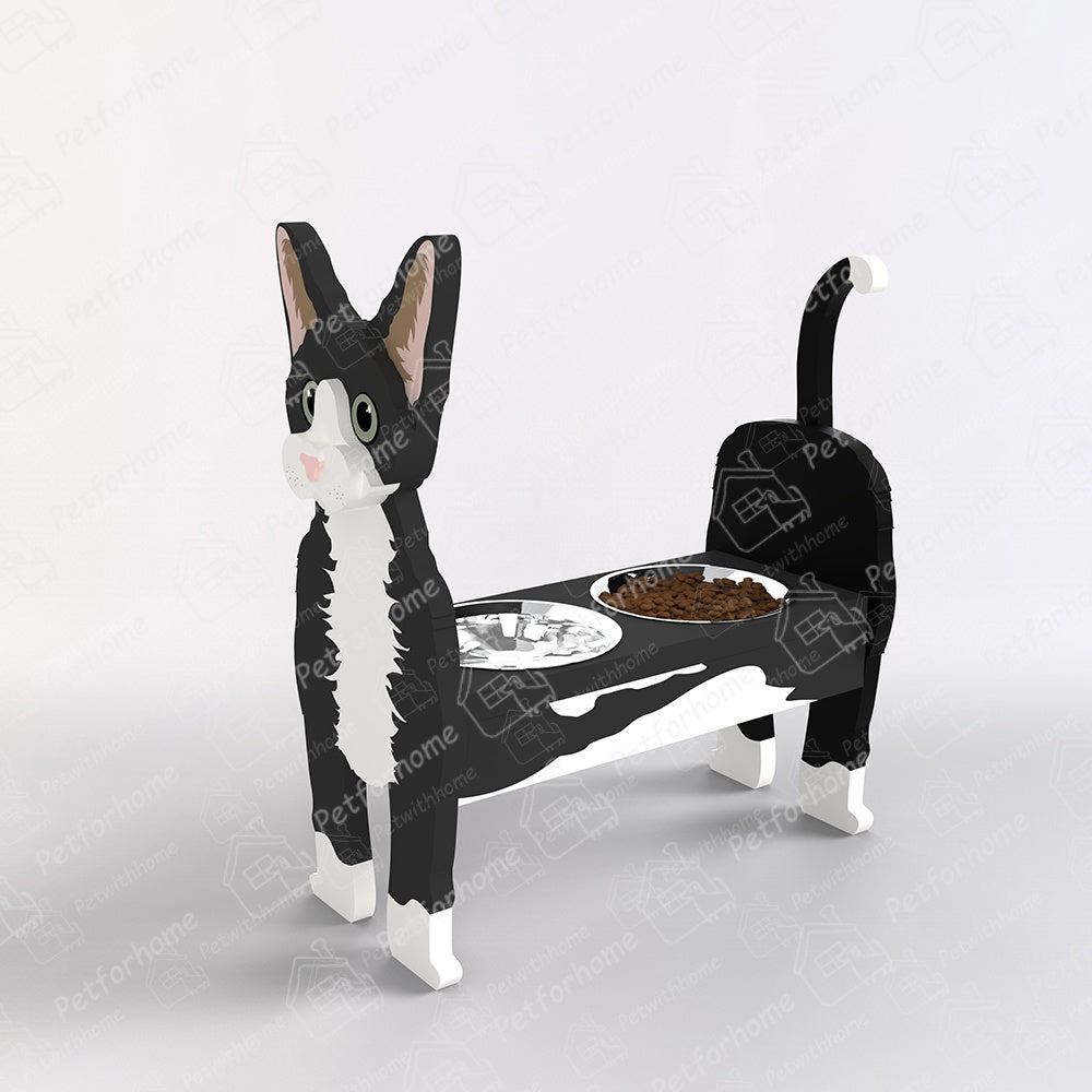 Deutsche Katze Futternapf Halter