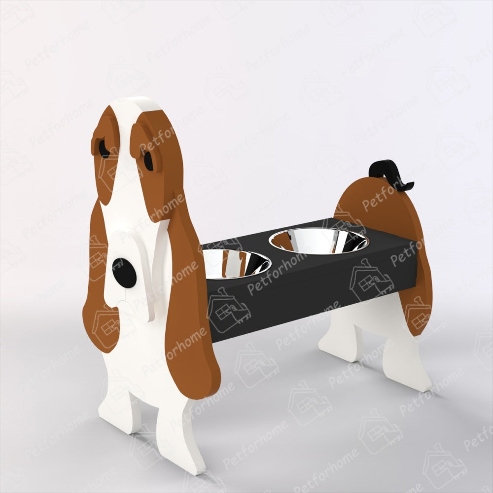 Basset Hound Haustier Futternapf Halter