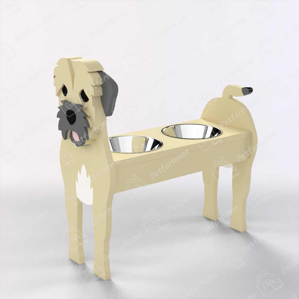 Border Terrier Haustier Futternapf Halter