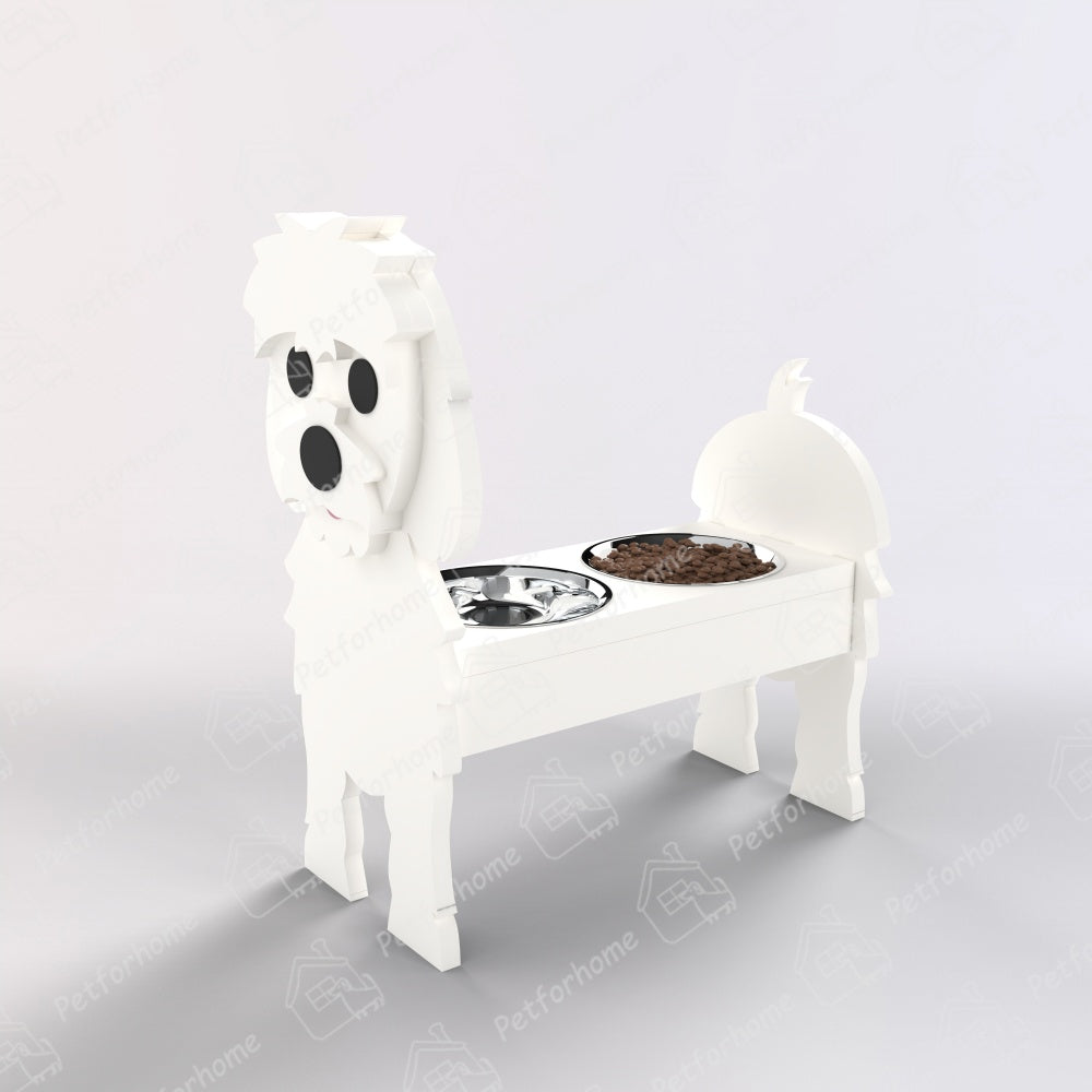 Malteser Haustier Futternapf Halter