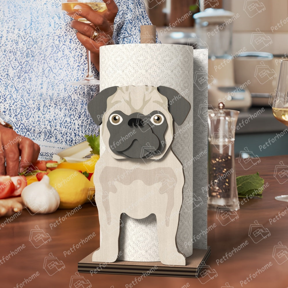 Pug Papierhandtuch Halter