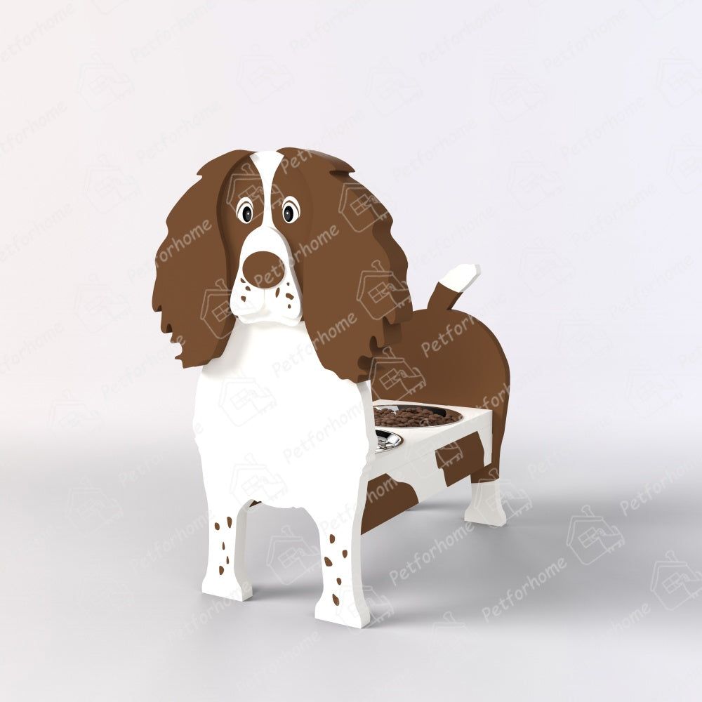 Springer Spaniel Haustier Futternapf Halter