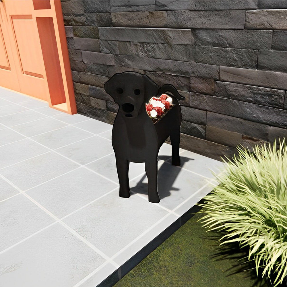 Labrador Blumentopf