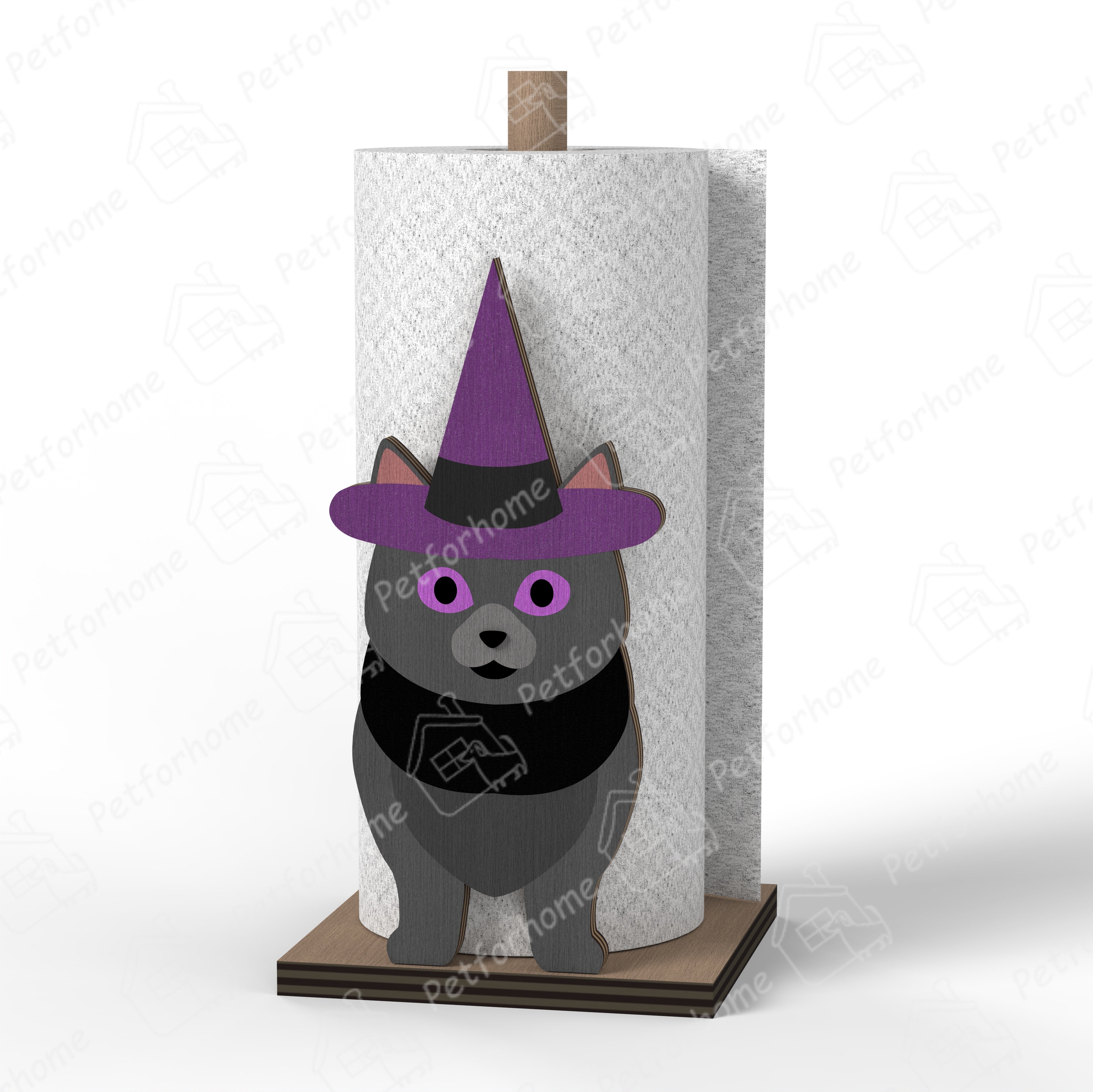 British Shorthair Halloween Papierhandtuch Halter