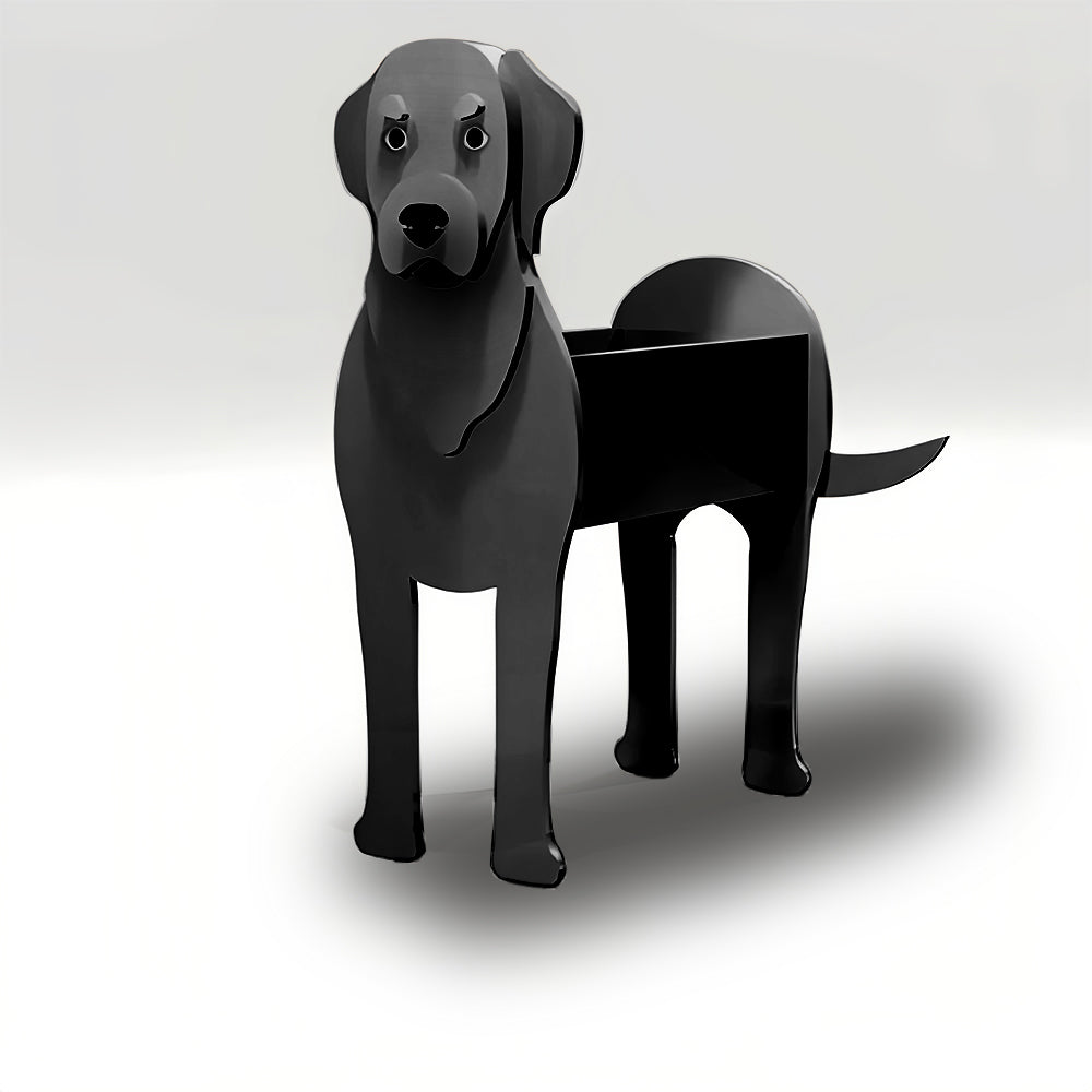 Labrador Retriever Blumentopf