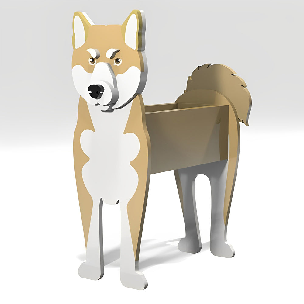 Shiba Blumentopf